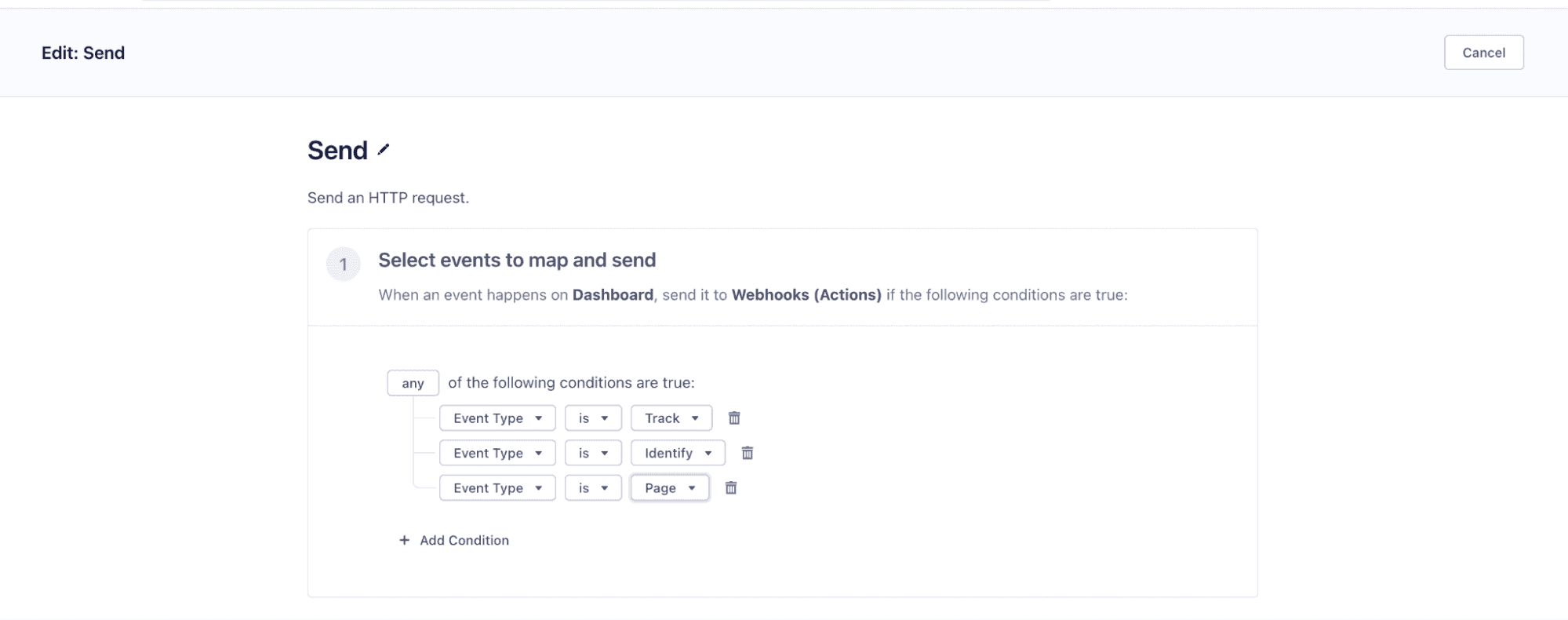 Limiting events in Segment