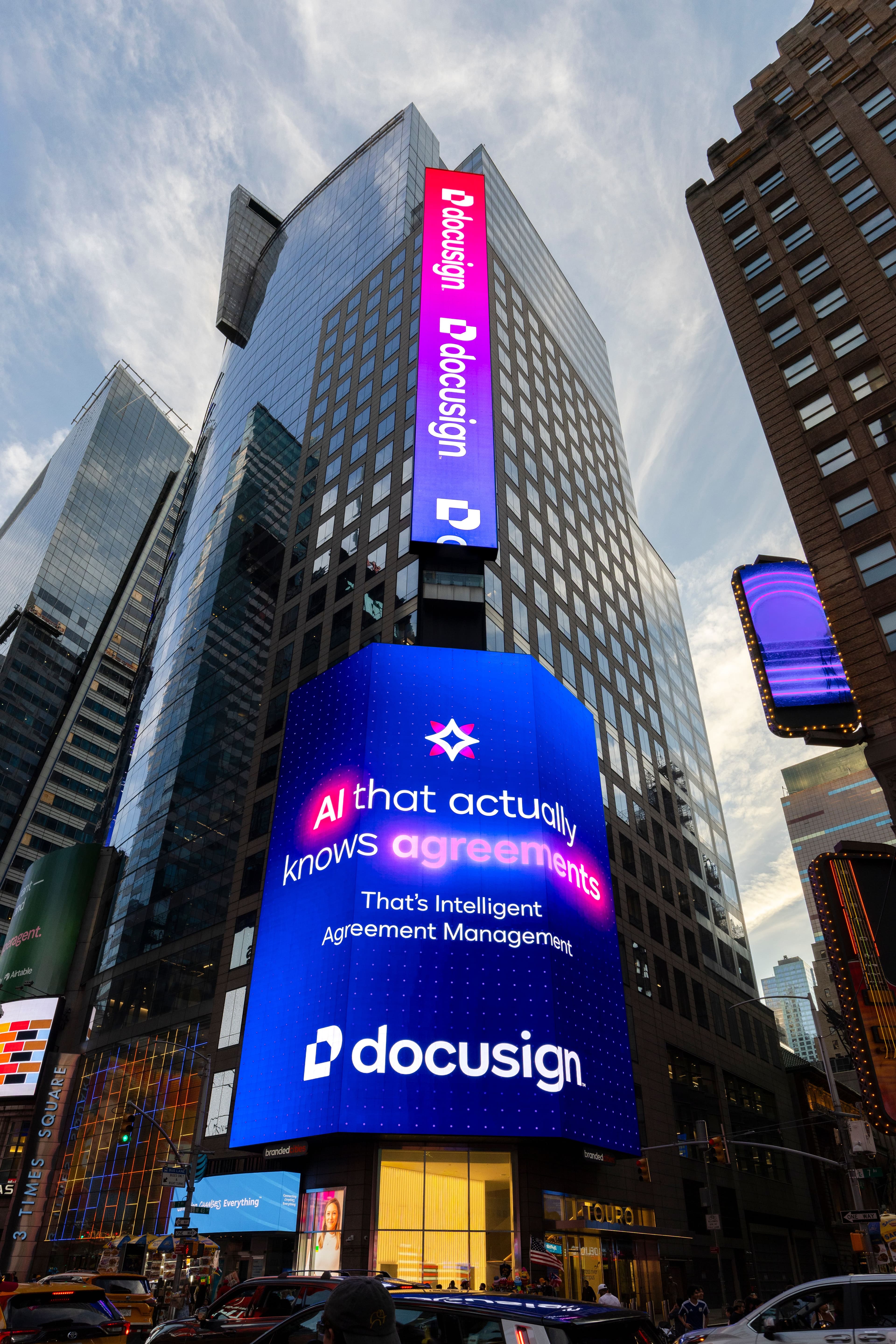 Docusign Times Square