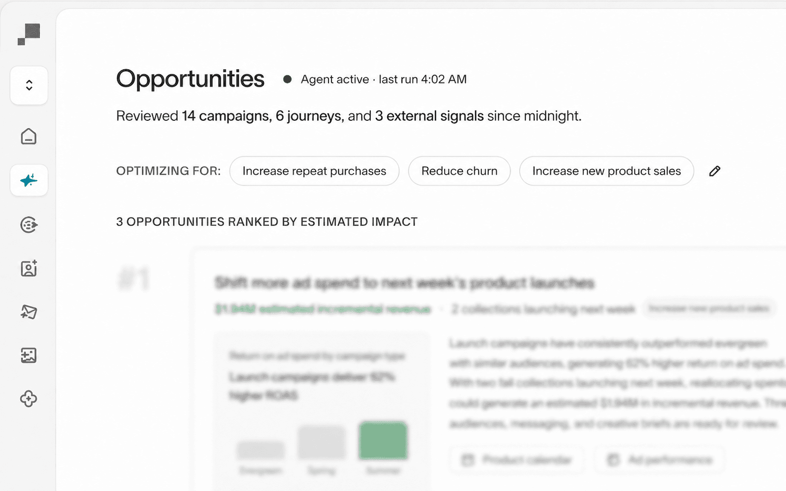 Define opportunities