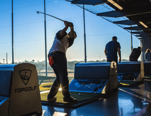 Take a swing at the driving range