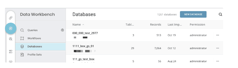 Overview of Treasure Data Workbench UI