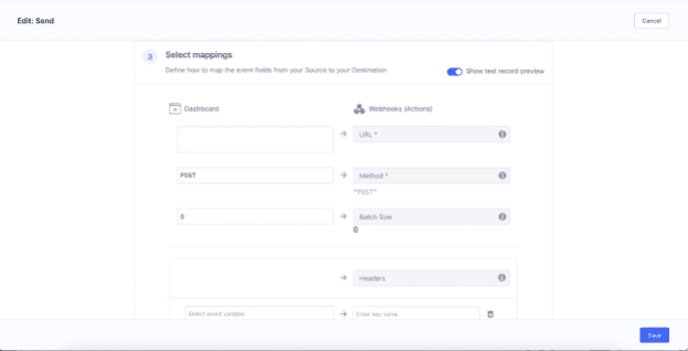 Setting up data mappings in Segment