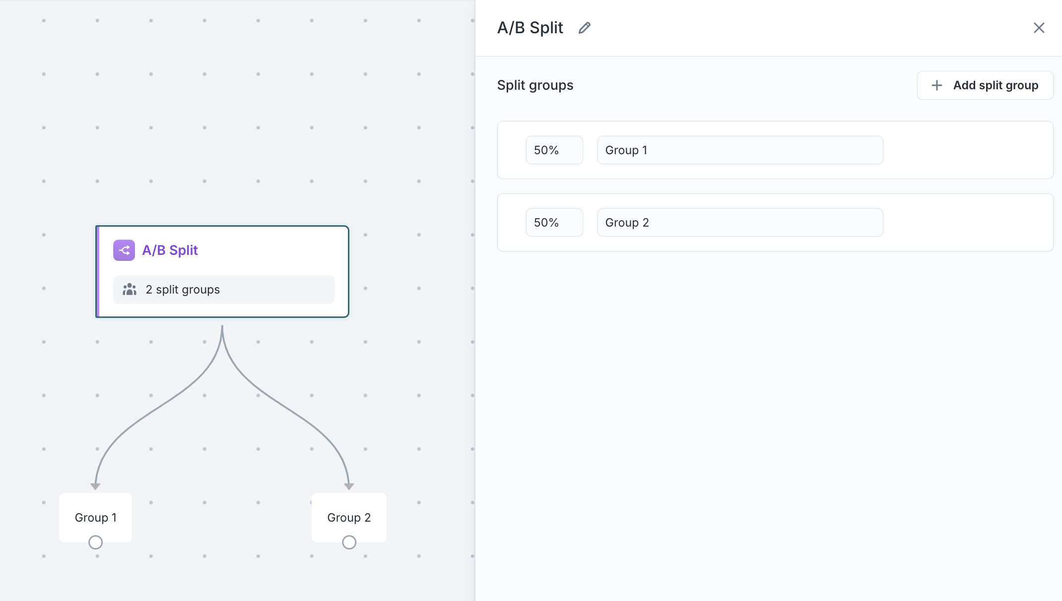 Viewing a priority list tile's configuration in a Journey in the Hightouch UI